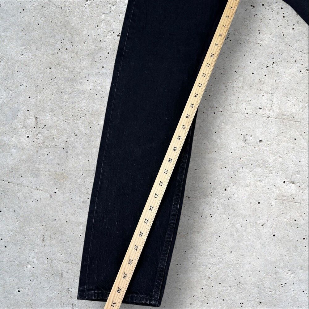 LEE 101 + Selvedge Denim Jeans Sz 32x31 731 Straight Cowboy Hide Patch Western - Picture 8 of 9